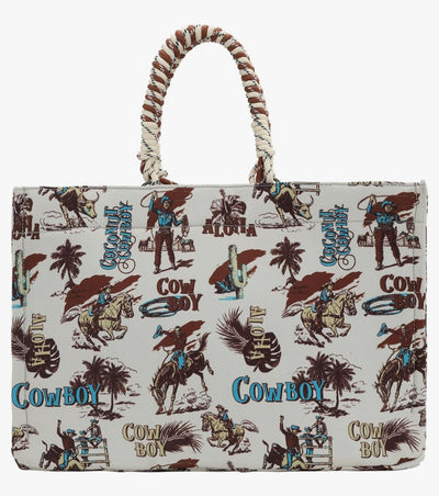 Wrangler® Aloha Cowboy Tote - Beige