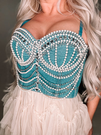 Pearly Whites Bustier