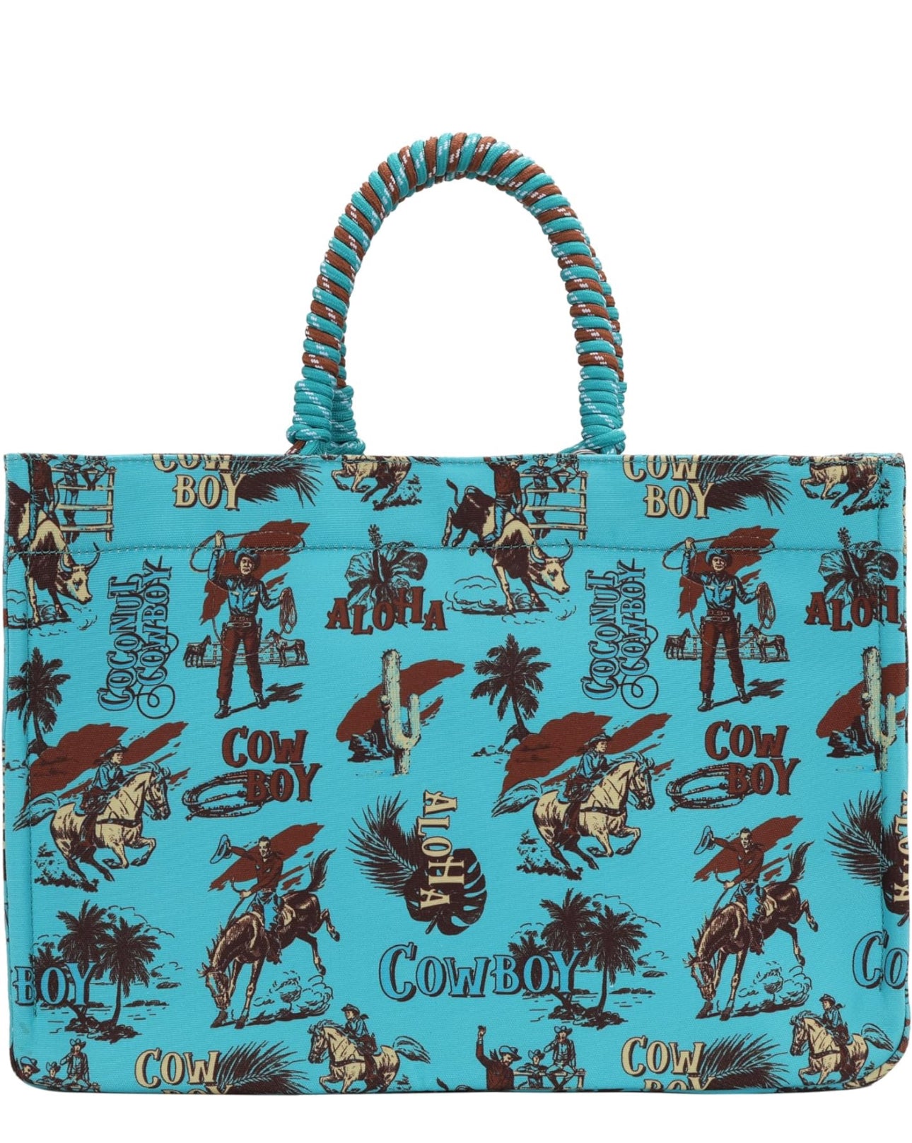 Wrangler® Aloha Cowboy Tote - Turquoise