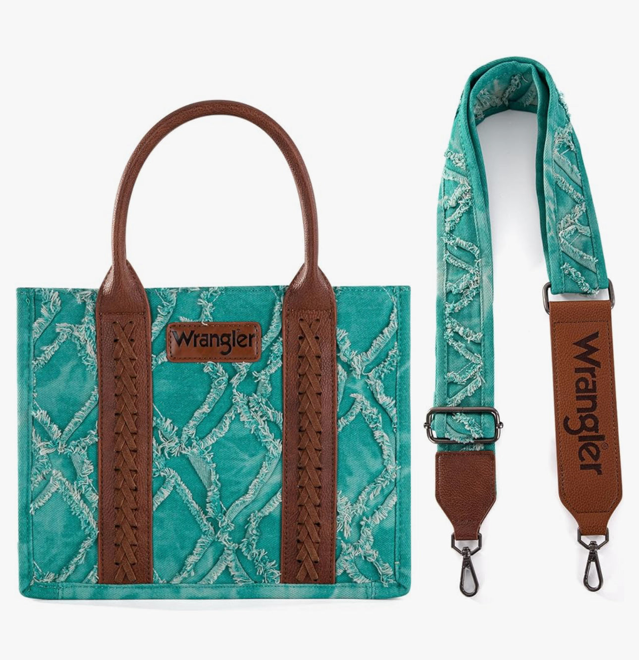 Wrangler® Boho Tote - Turquoise