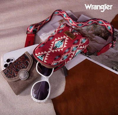 Wrangler® Sling Bag - Burgandy