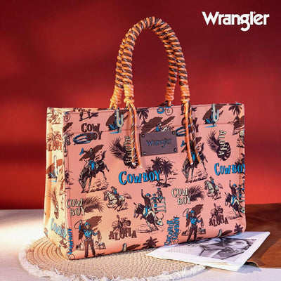 Wrangler® Aloha Cowboy Tote - Orange