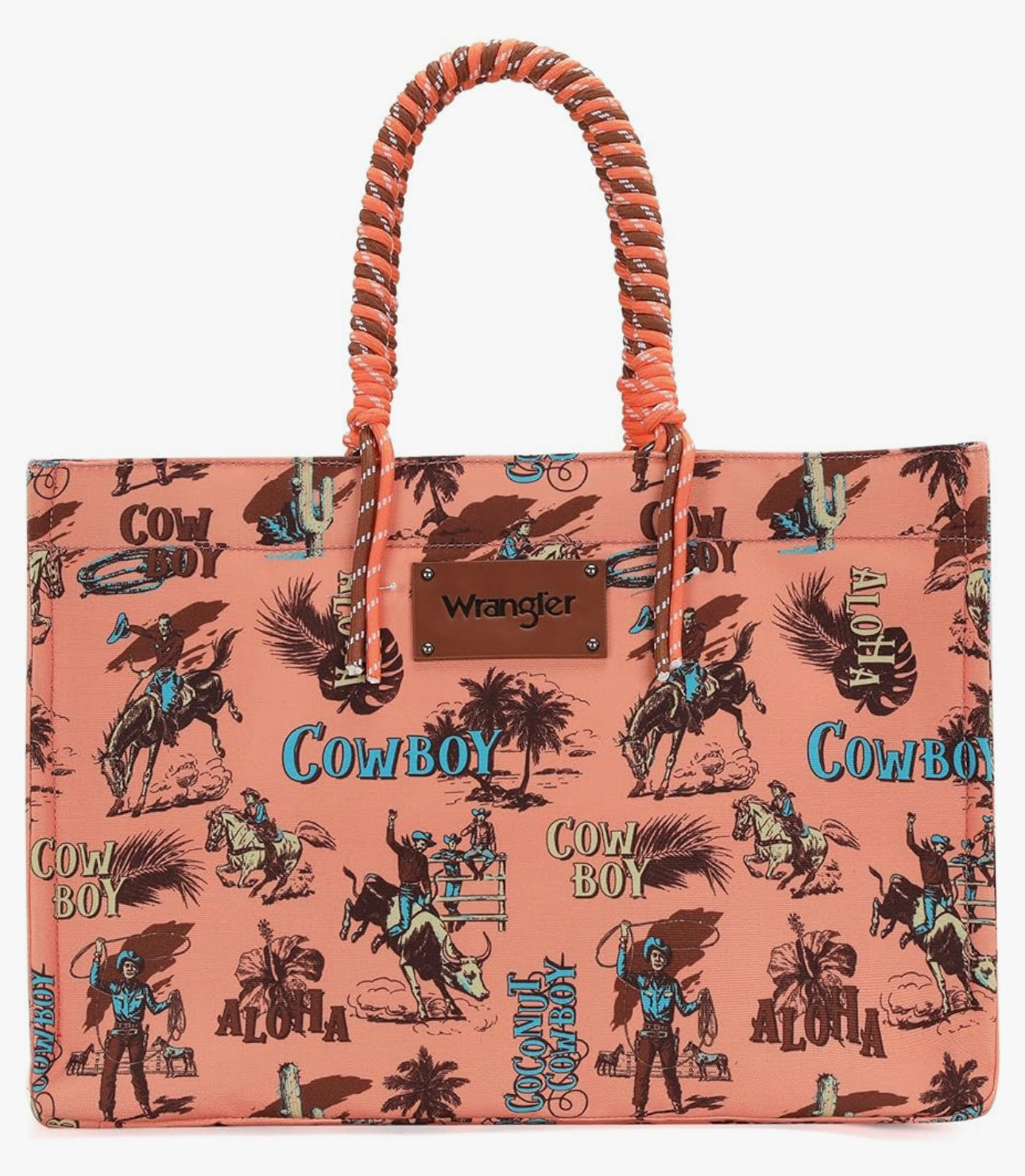 Wrangler® Aloha Cowboy Tote - Orange