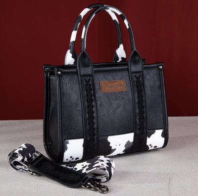 Wrangler® Cow Tote - Black