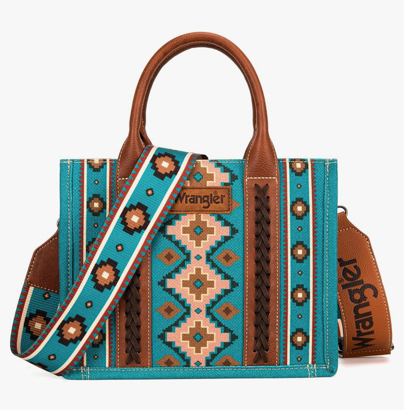 Wrangler® Aztec Tote - Dark Turquoise