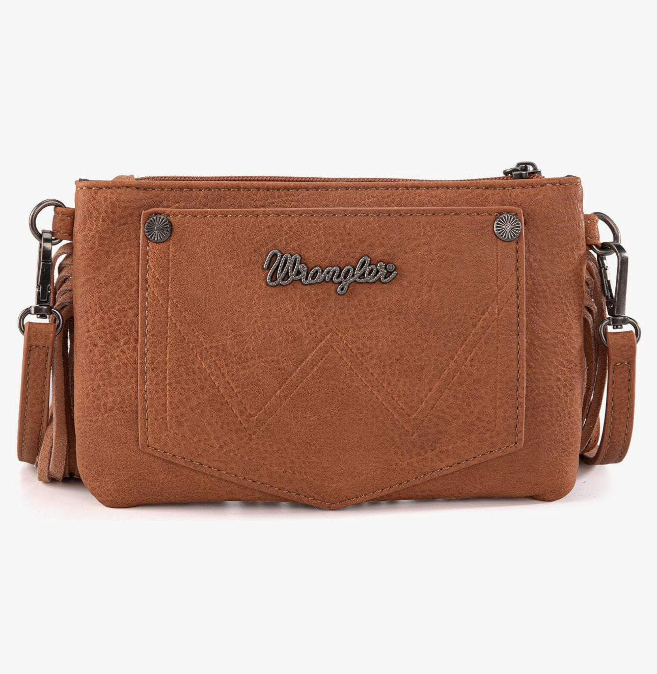 Wrangler® Pocket Wristlet - Light Brown