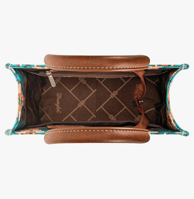 Wrangler® Aztec Tote - Dark Turquoise