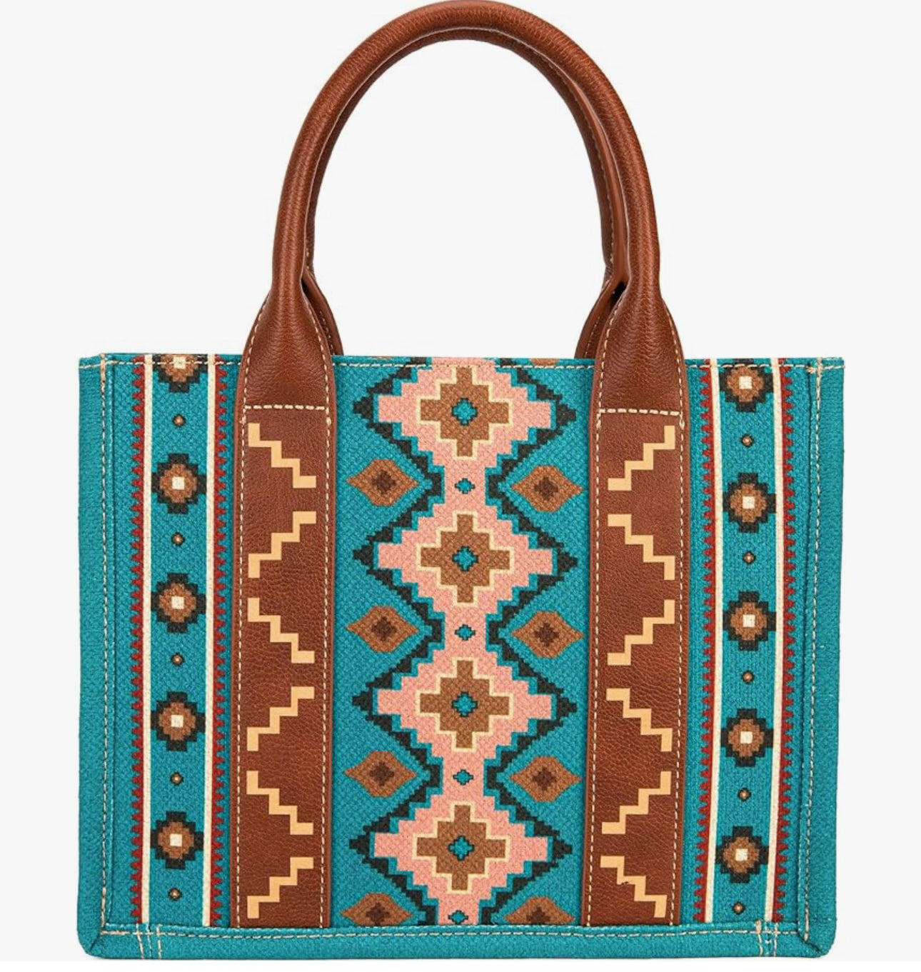 Wrangler® Aztec Tote - Dark Turquoise