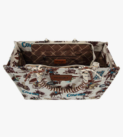 Wrangler® Aloha Cowboy Tote - Beige