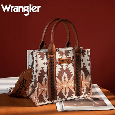 Wrangler® Aztec Tote - Camel