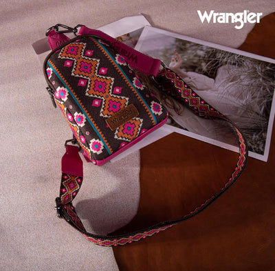 Wrangler® Sling Bag - Hot Pink