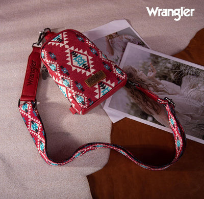 Wrangler® Sling Bag - Burgandy