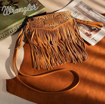 Wrangler® Pocket Wristlet - Light Brown