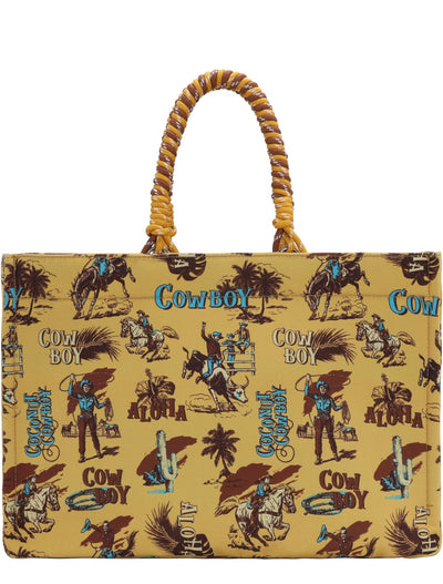 Wrangler® Aloha Cowboy Tote - Yellow