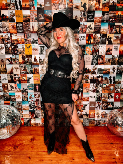 Vintage Cowgirl Vibes Dress
