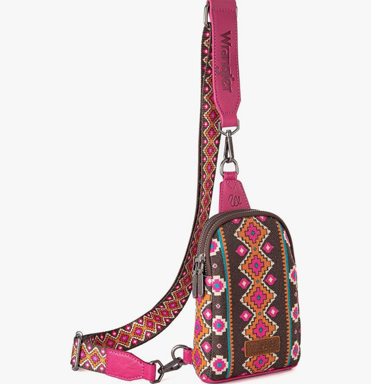 Wrangler® Sling Bag - Hot Pink