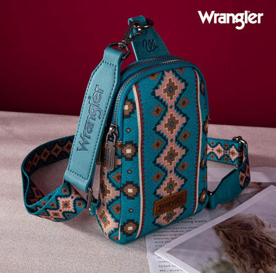 Wrangler® Sling Bag - Dark Turquoise