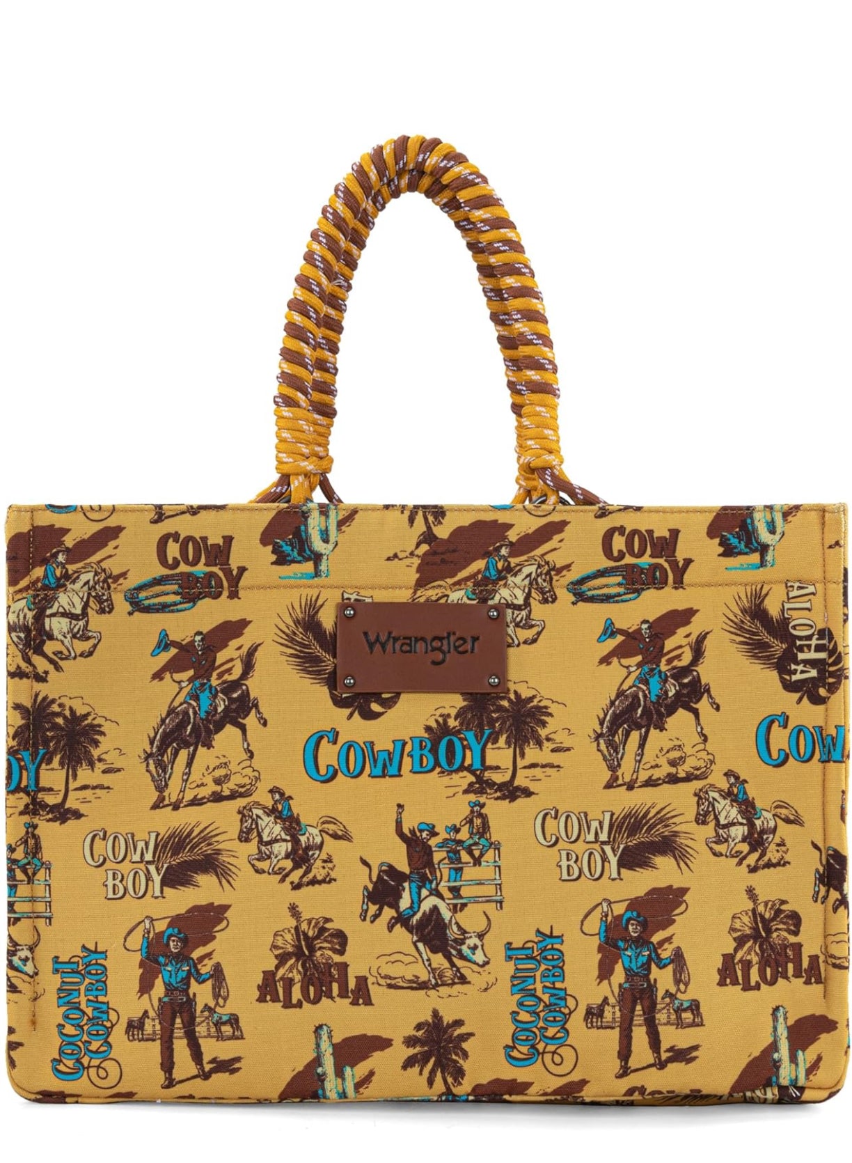 Wrangler® Aloha Cowboy Tote - Yellow