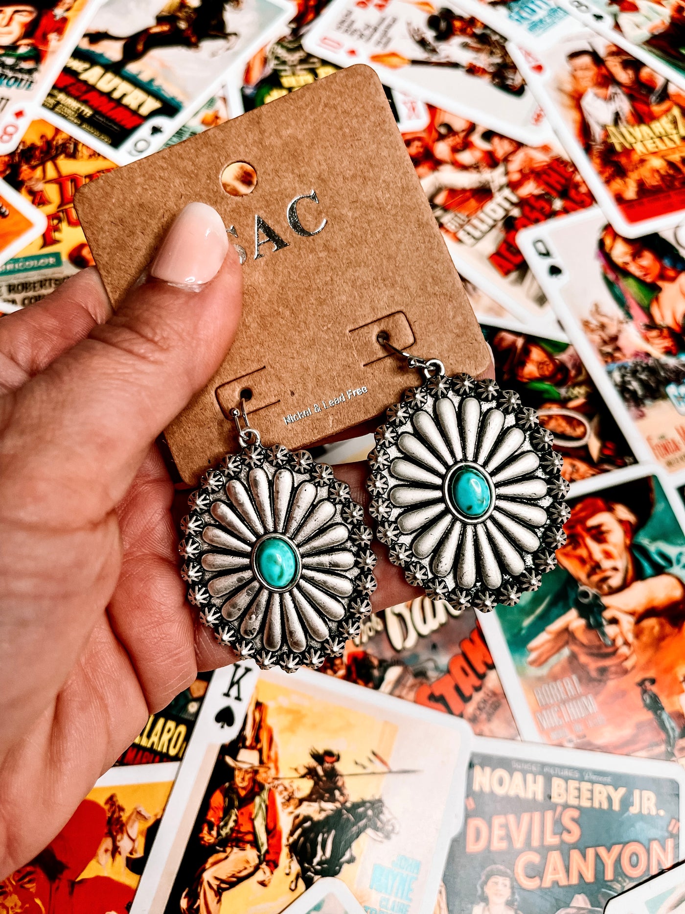 Around This Town Earrings