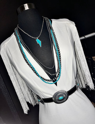 Navajo Pearl Necklace Set